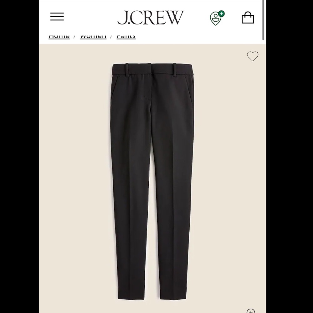 NWOT J Crew 365 Cameron Pant